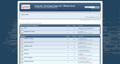 Desktop Screenshot of forums.internetct.co.uk